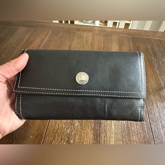 Vintage Coach tri fold wallet & checkbook holder - Picture 12 of 14